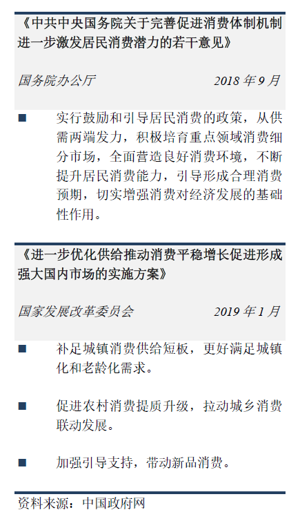 中共中央国务院关于完善促进消费体制机制 进一步激发居民消费潜力的若干意见